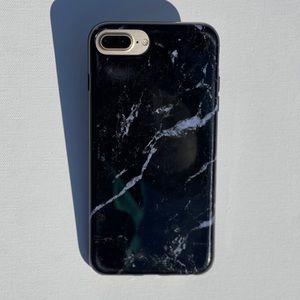 Casely iPhone 7 Plus Case - Black Marble